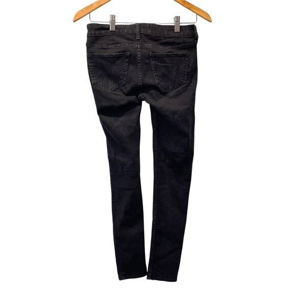 Hollister Womens Low Rise Skinny Black Jeans Size 3S W26 L29 - Picture 2 of 9